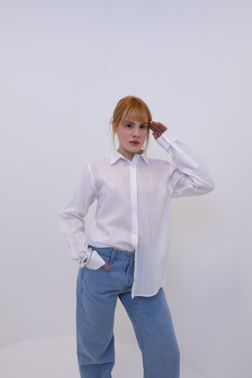 Camisa Misto de Seda