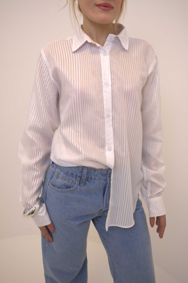 Camisa Misto de Seda - Imagem 2