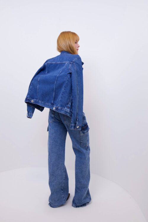 Jaqueta Jeans Médio
