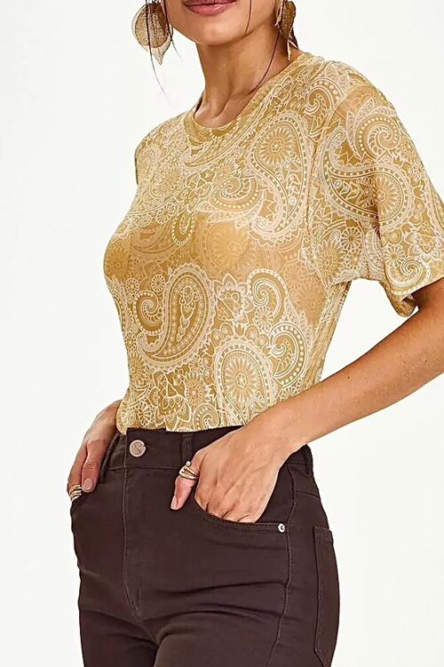 Blusa Paisley