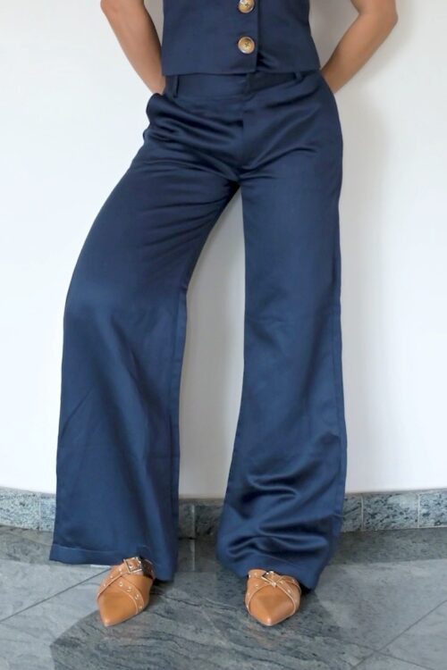 Calça Alfaiataria Classic Marinho