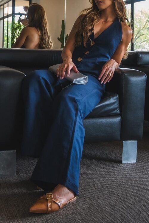 Calça Alfaiataria Classic Marinho